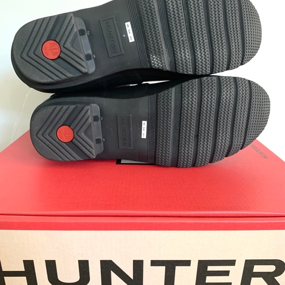 Hunter Original Short Boots Black sz 10 - Picture 7 of 8